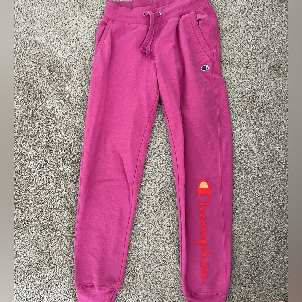 Pink Champion Sweatpants